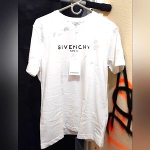 M mens givanchy shirt (white)
